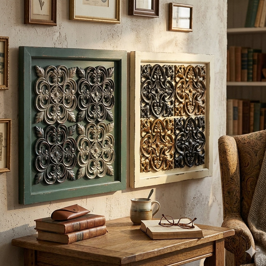One Allium Way® 2 Piece Wood Wall Décor Set | Wayfair