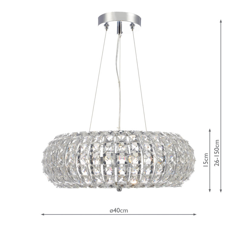Lebron 3 - Light Crystal Chandelier