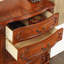 Buffet brun massif et bois manufacturé