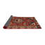 Tapis à motif oriental rouge / ivoire-1163241237