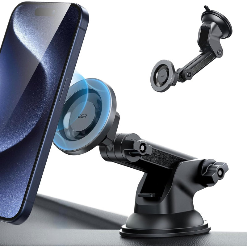 ESR HaloLock Dashboard Phone Mount Black