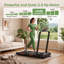 UMAY Foldable Treadmill, 19% Incline, 3.0 HP Motor, 1-12 km/h, 181 kg Max User Weight