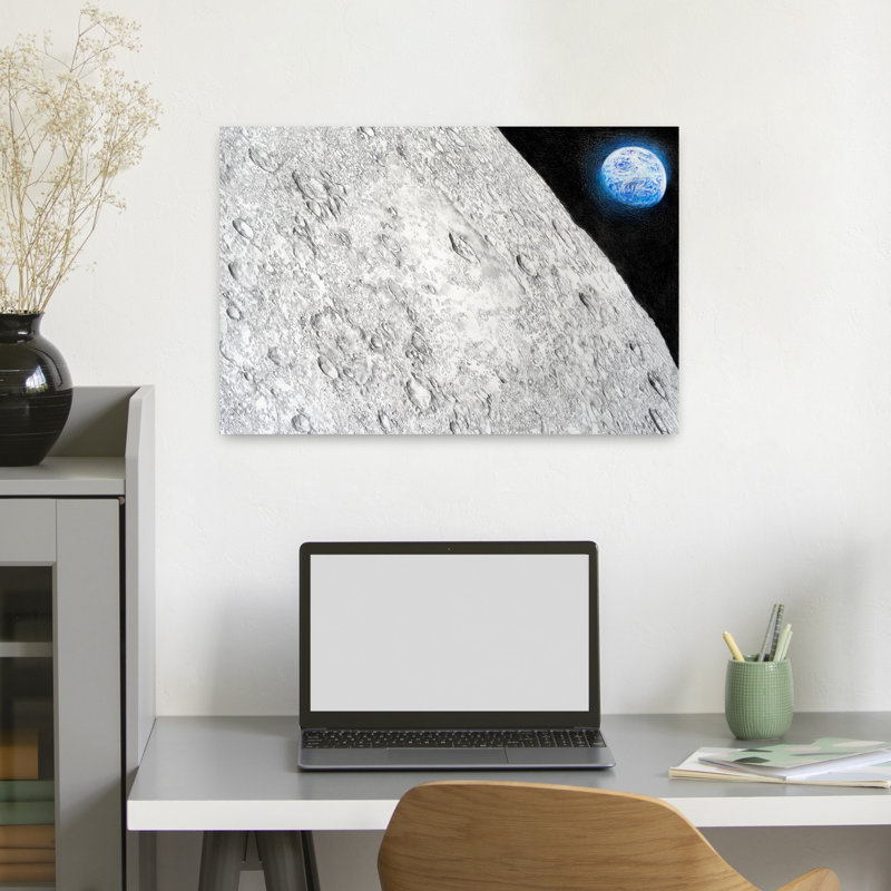 Contemporary Art Abstract Contemporary Landscape Nature Wall Art 1 Piece Wrapped Canvas Wall Art, 60.96cm H x 40.64cm W