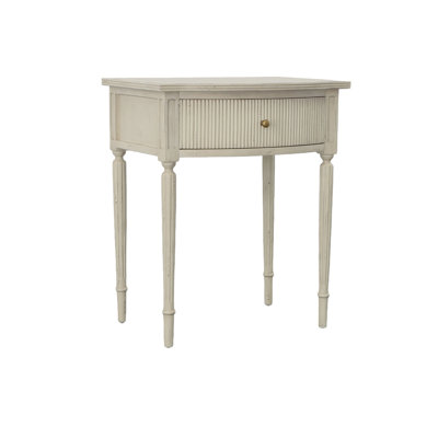 Magdalin Solid Wood End Table