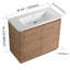 Ensemble de vanité de salle de bain de 40 po, meuble-lavabo simple autoportant avec lavabo en céramique, meuble sur pied à 2 portes et 1 étagère-2001683611-1997851268