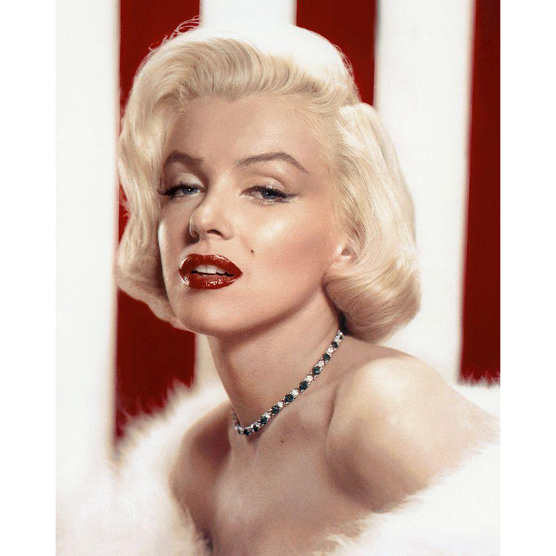 Art sur toile tendue avec Mercer41, Hollywood Vintage Gallery, Marilyn Monroe, H 44 po x l 36 po