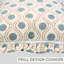 Coussin décoratif en lin imprimé à la main par Fab Fabine Boho Chic-121183232