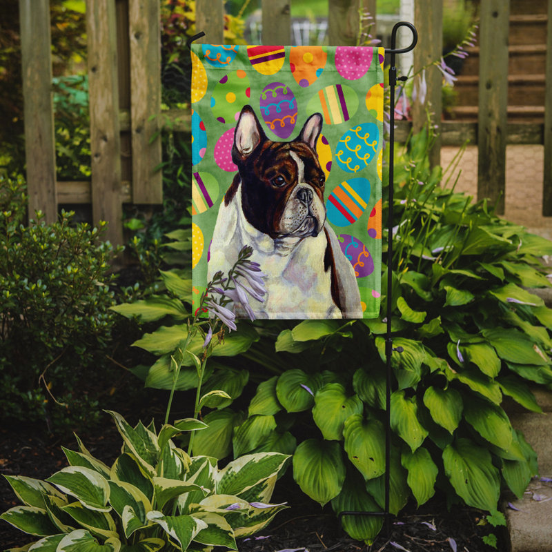 Drapeau de jardin Atara, Bouledogue français 1