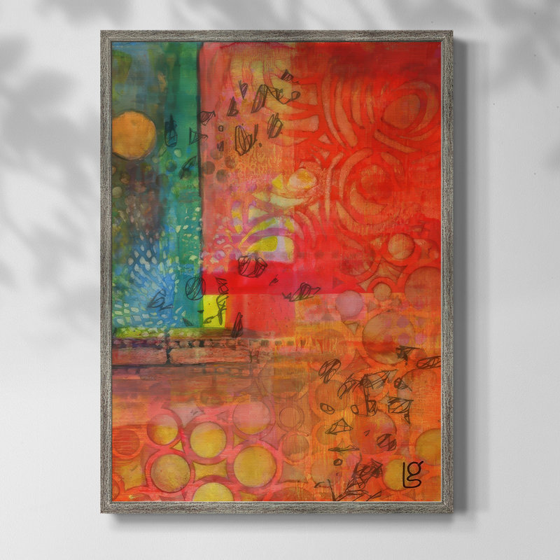 «Meet Me in Paris I», reproduction encadrée - bois massif, H 15 po x l 12 po