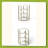 4-Tier Corner Open Shelf,Bookcase Freestanding Shelving Unit