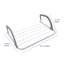 JVL Over Door Radiator Clothes Drying Airer-6M, White