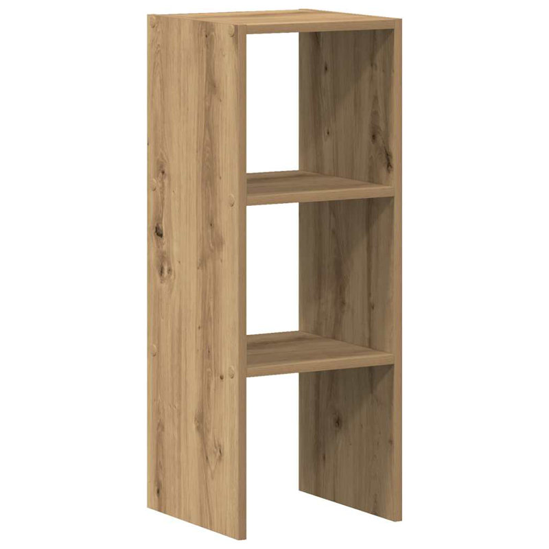 Rubeena 80cm H x 30cm W Bookcase, Artisan Oak