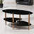 Harshan Glass Top Single Coffee Table-1626382483