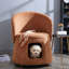 Chaises d'appoint pour animaux de compagnie avec rangement, bois d'acacia, maison compacte moderne