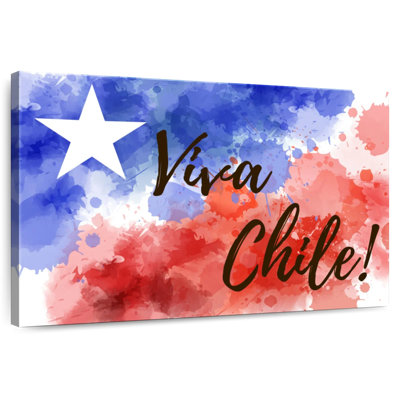 Viva Chile Flag