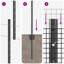 Vidaxl Fence With Posts Steel-116797793-116797806