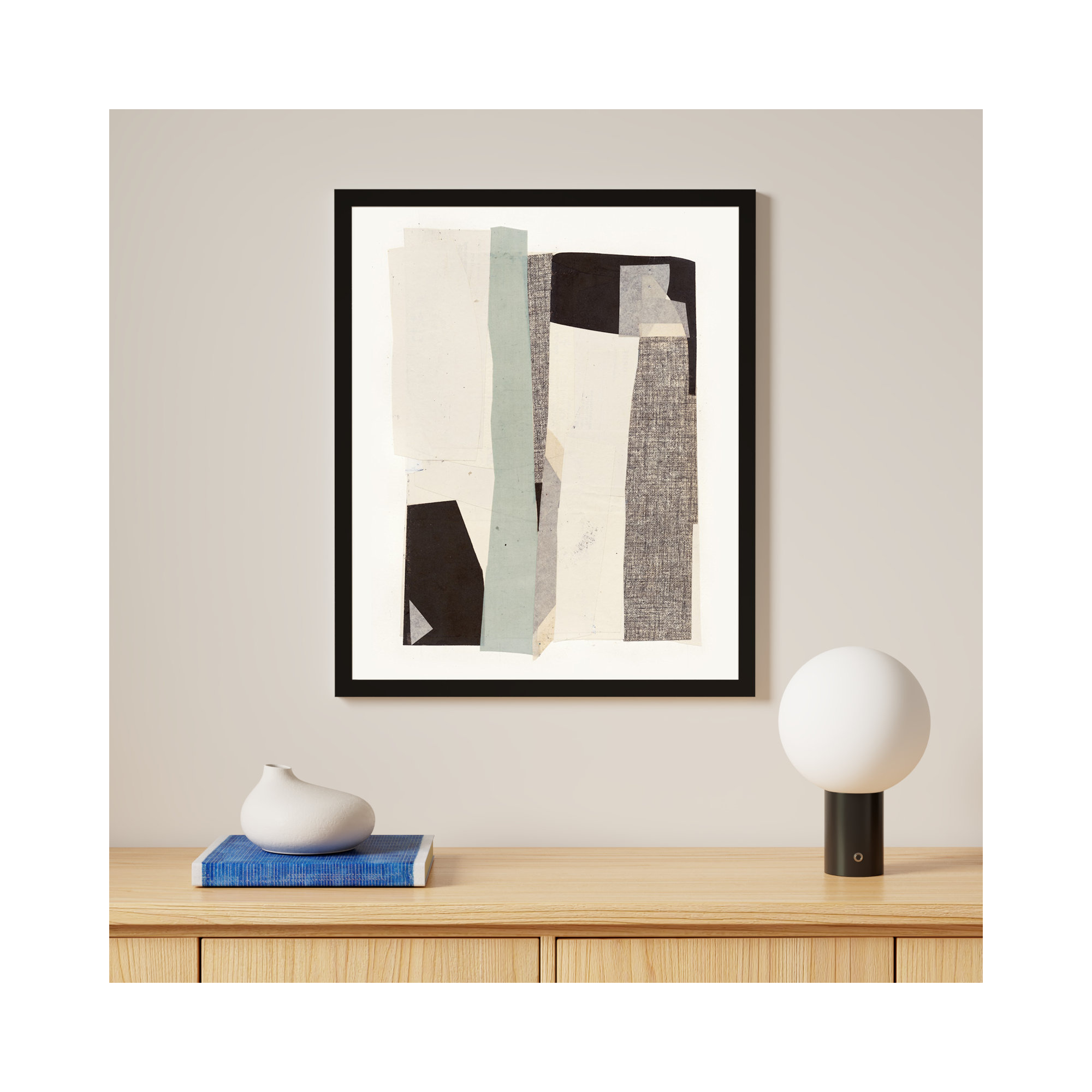 This Way To Spring by Driftway Studio, Black, 30" H x 24" W x 1.25" D