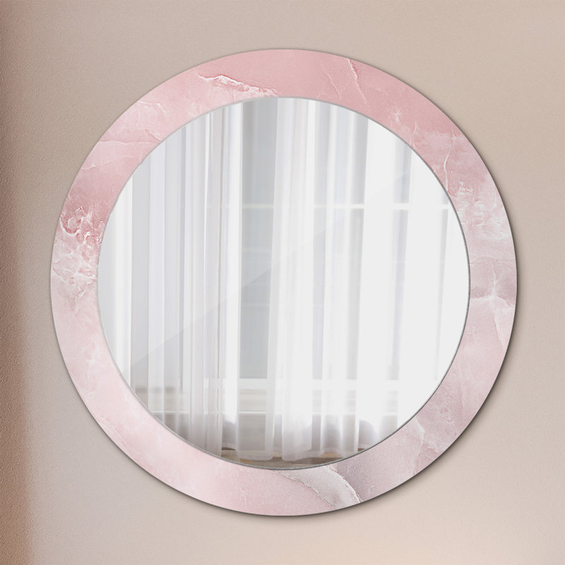 Huldar Glass Flat Wall Mirror, 70cm H x 70cm W