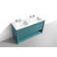 Ensemble de meuble-lavabo double 60 po-84921296