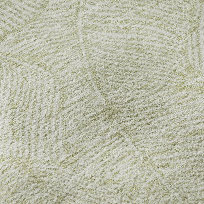 Premium Machine Washable Prisco Aloe Rug, Rectangle 1'8" x 2'6"