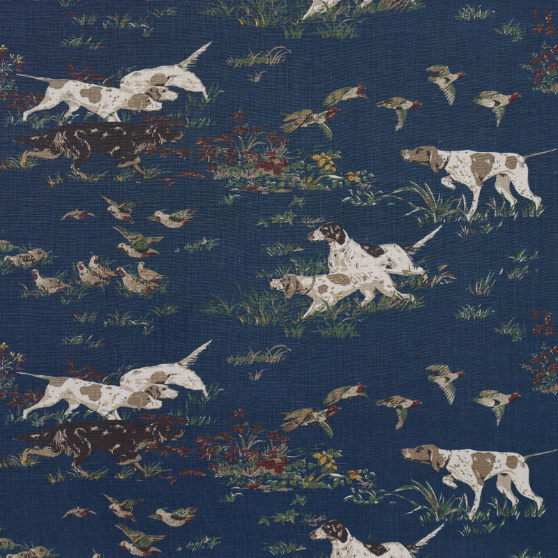 Pointers Fabric, Indigo