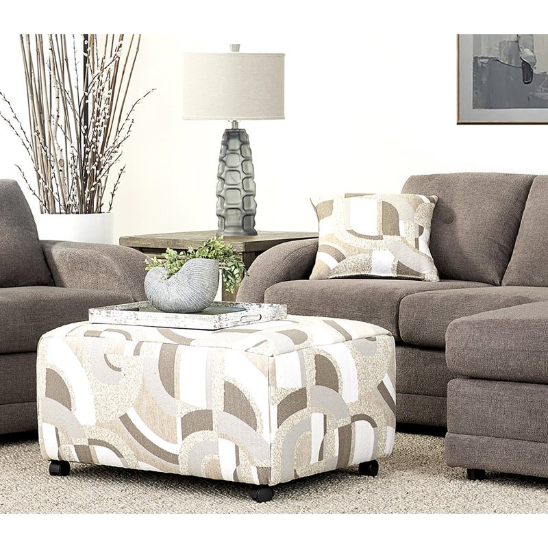  5825 Repose-pieds, porcelaine Zeke, Beige