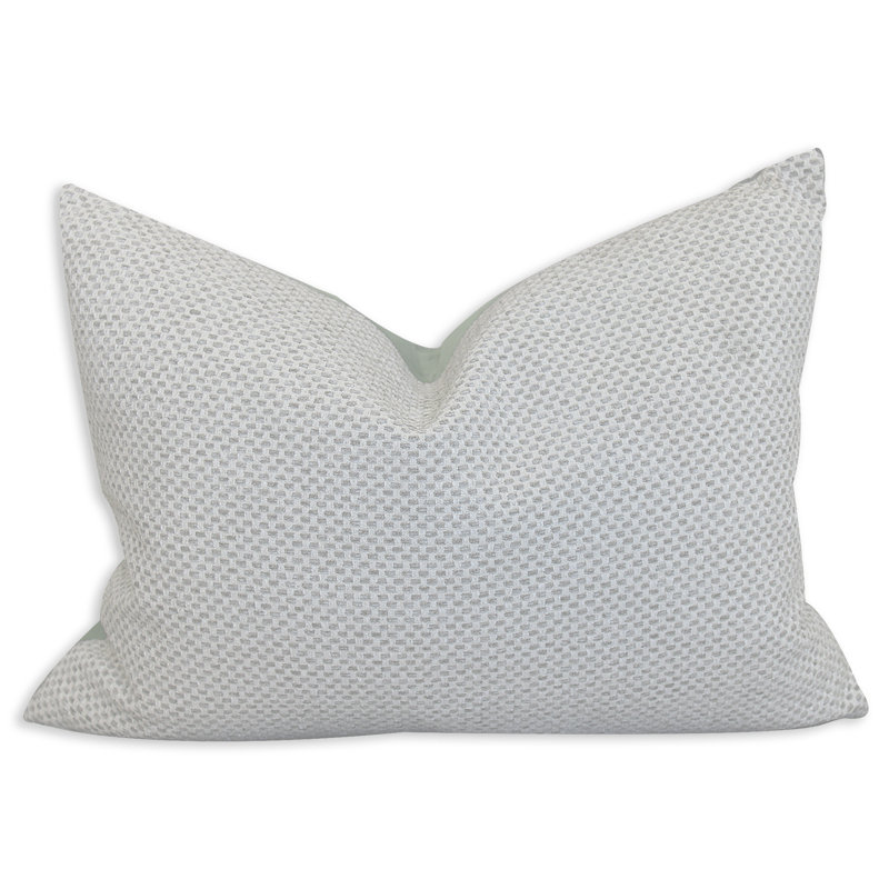 Rectangular Pillow Cover & Insert, Silver