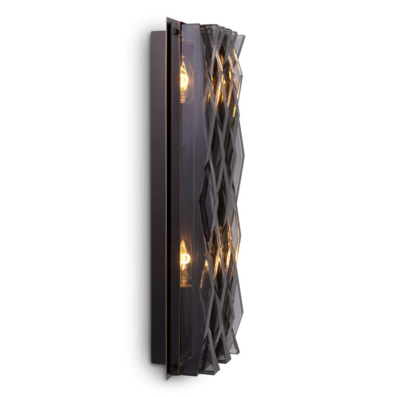 Nuvola 4 - Light Flush Mounted Sconce, Black