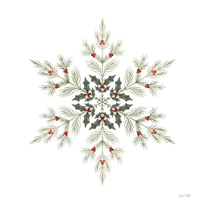 Evergreen Snowflake II