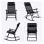 Ensemble de 2 chaises berçantes pliantes pour le patio-293212928