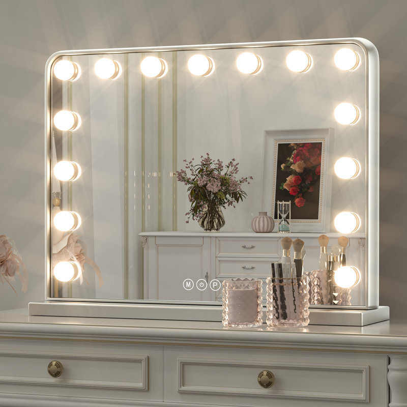 Miroir Jahziyah, 18 po x 23 po, Argent