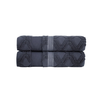 2 draps de bain Brooks Brothers