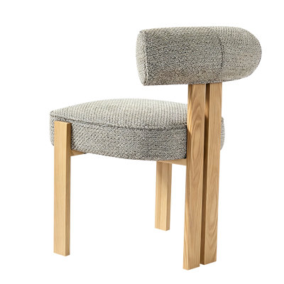 Fully Assembled Linen Upholstered Side Chair（1 PCS)