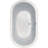Liliana 66'' x 42'' Acrylic Bathtub-9228745-88693538