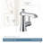 Flara Single Hole Bathroom Faucet with Drain Assembly-43409821