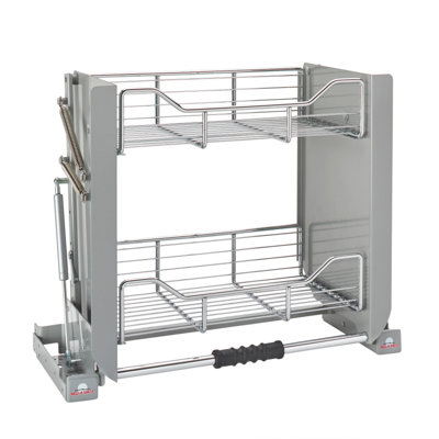 Rev-A-Shelf Kitchen Pulldown Wall Cabinet Shelf System