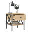 Tahnaout 40cm W Iron Bedside Table-135005047-169839290