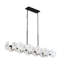 Luminaire suspendu linéaire 10 lumières Cosmos-1494410092