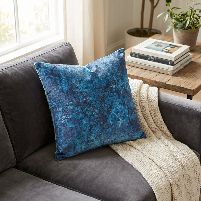 Oreiller de luxe ananas Crush, 20 po x 20 po, Coussin décoratif