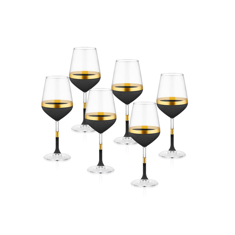 Pocatello 425ml Handmade Wine Glass Set