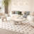 Cream Cloud Coffee Table – 4-Leg Irregular Modern Minimalist Living Room Small Apartment Luxury Creative Tea Table-1929242259