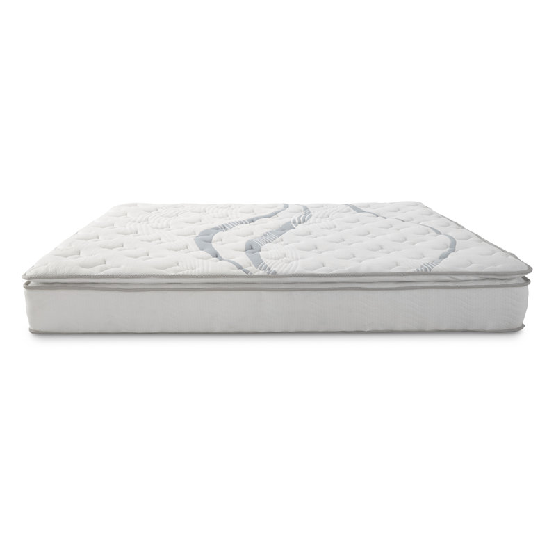 Matelas hybride à plateau-coussin ferme 10 po, Simple