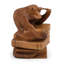 Novica Handmade Diligent Study Wood Sculpture