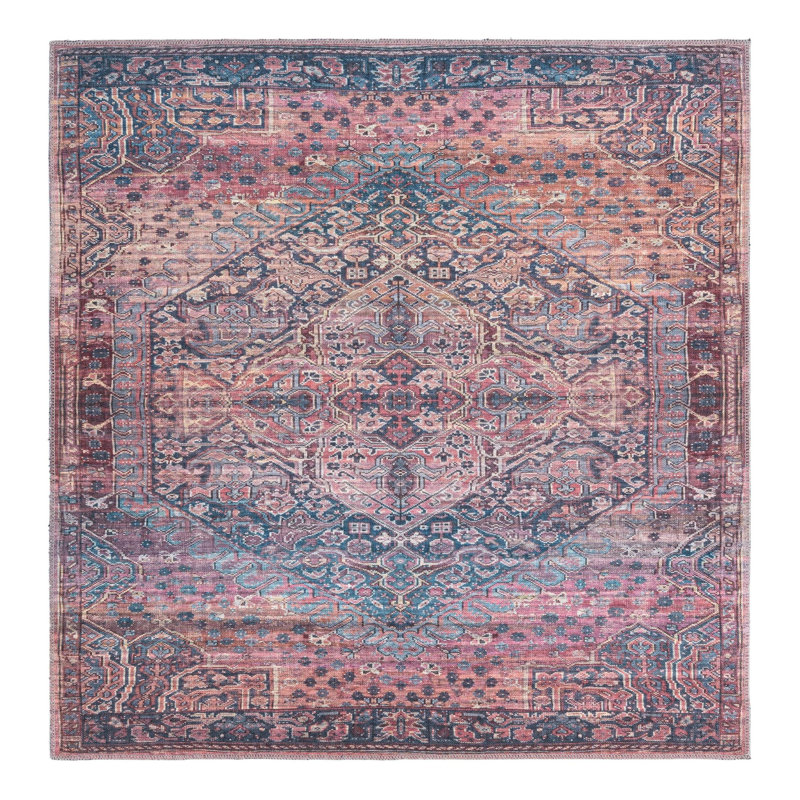 Tapis Maahru Rugs.com, Carré 5 pi 3 po x 5 pi 3 po
