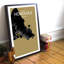 Honolulu City Map - No Frame Print-428932591