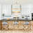 LED Dimmable Aluminum Circular Chandelier-541770870