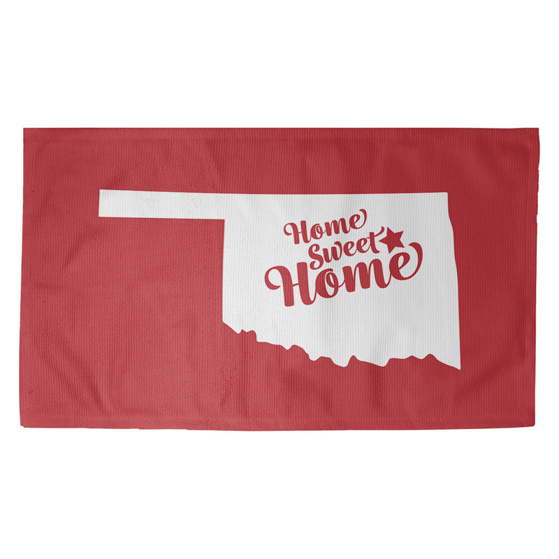 Tapis de zone rouge tulsa home, Rectangle 5 pi x 7 pi