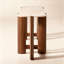 Console en bois massif 55,12 po-920431281