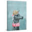 Hip-hop Llama - Wrapped Canvas Painting-34963537-89210560