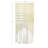Woven Cotton Striped Wall Hanging with Fringe